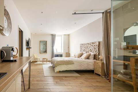 图尔昆Studio Chic Avec Salon Et Terrasse Privee公寓 外观 照片